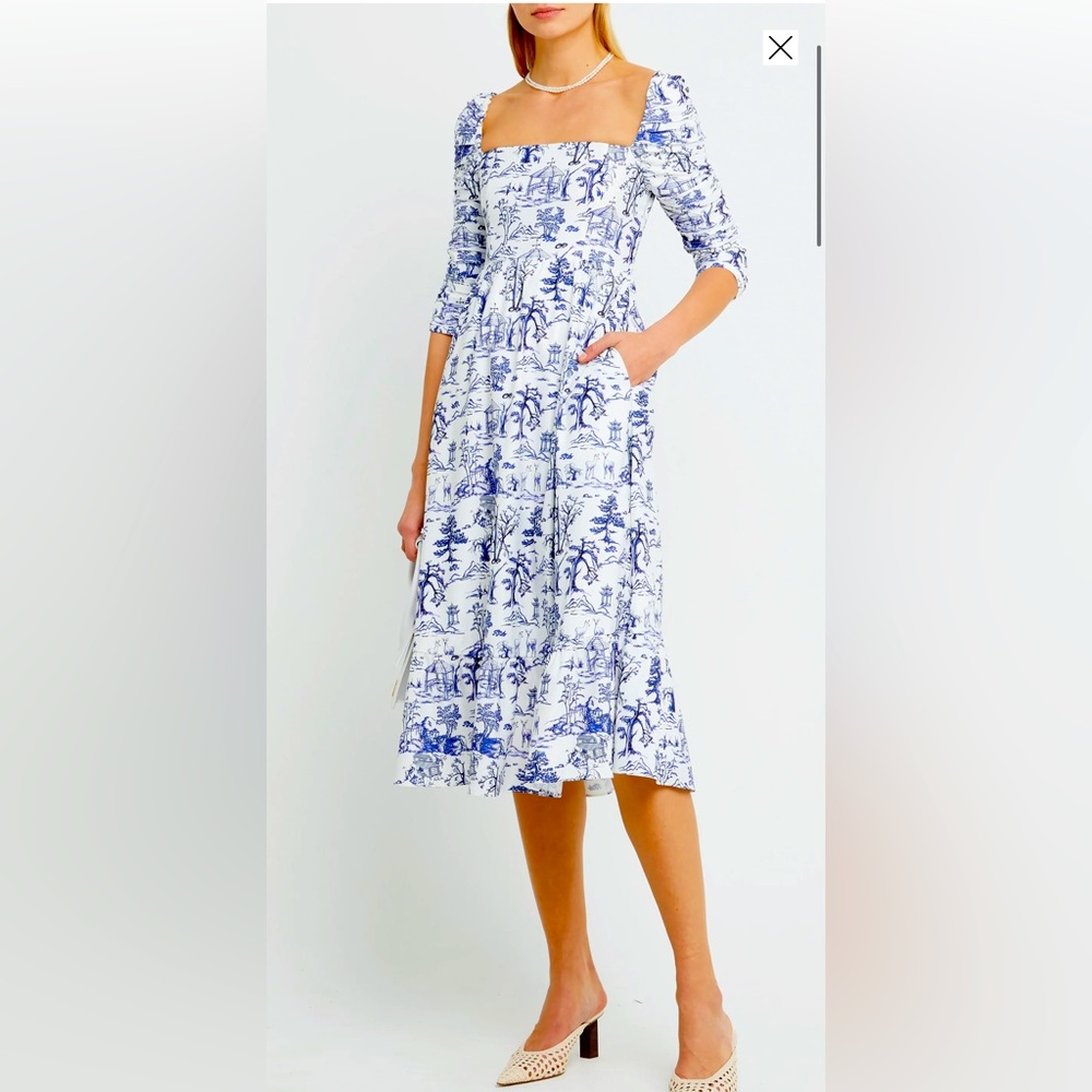 NWT OPT midi dress sz small
